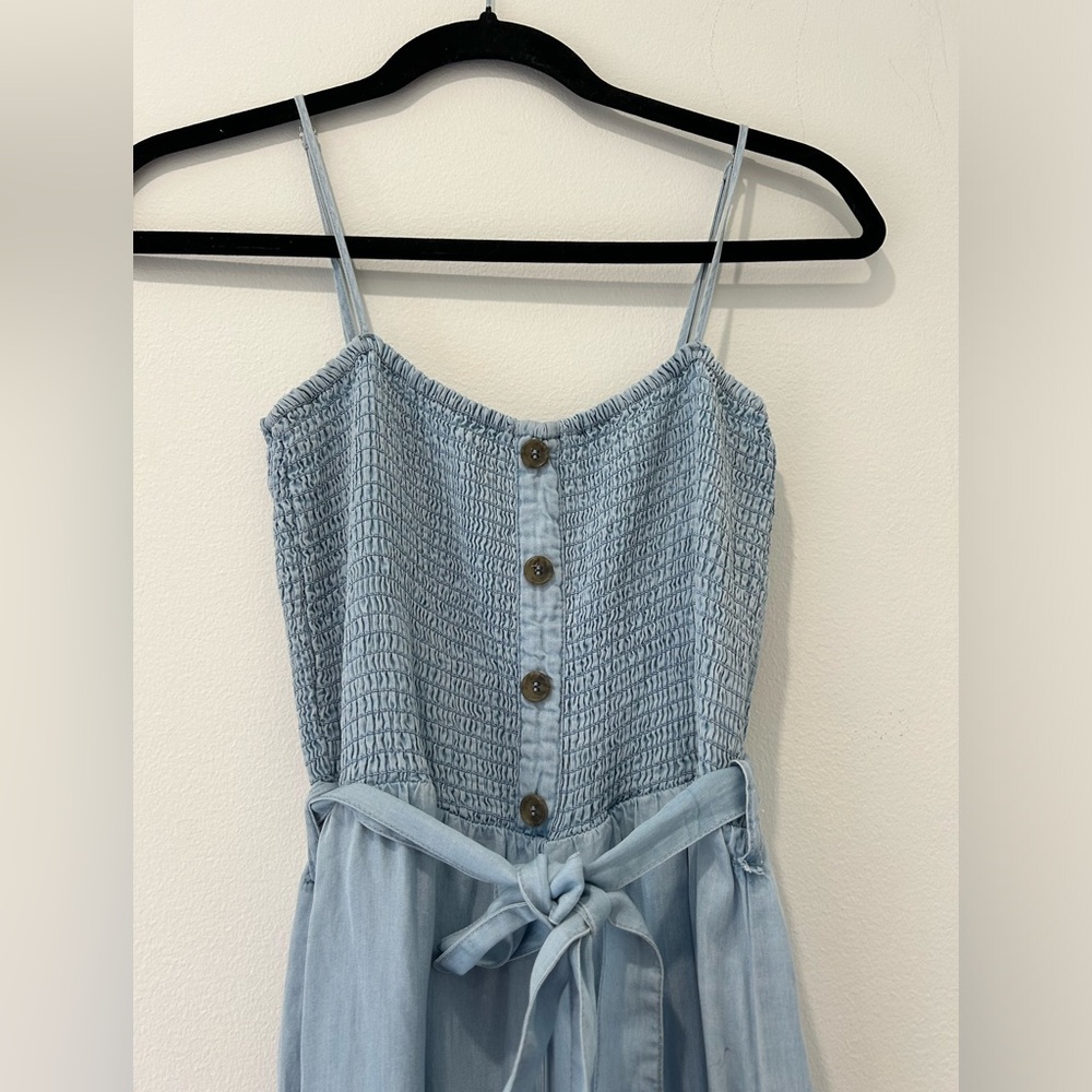 LOVE TREE - Spaghetti Strap Wide Leg Jumpsuit Size M - Picture 10 of 14